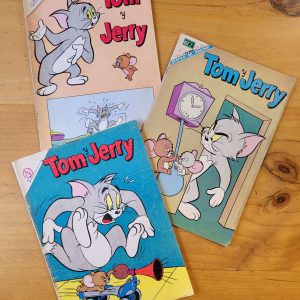 Pack TOM Y JERRY años 60s (x3)