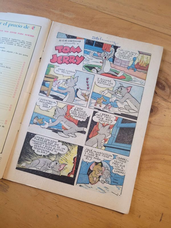 Pack TOM Y JERRY años 60s (x3)