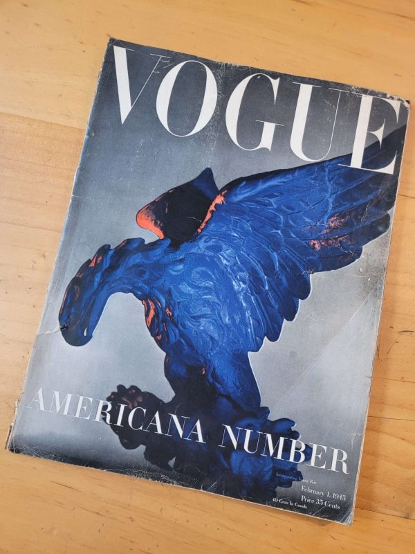 Revista VOGUE febrero 1945 -Especial AMERICANA-