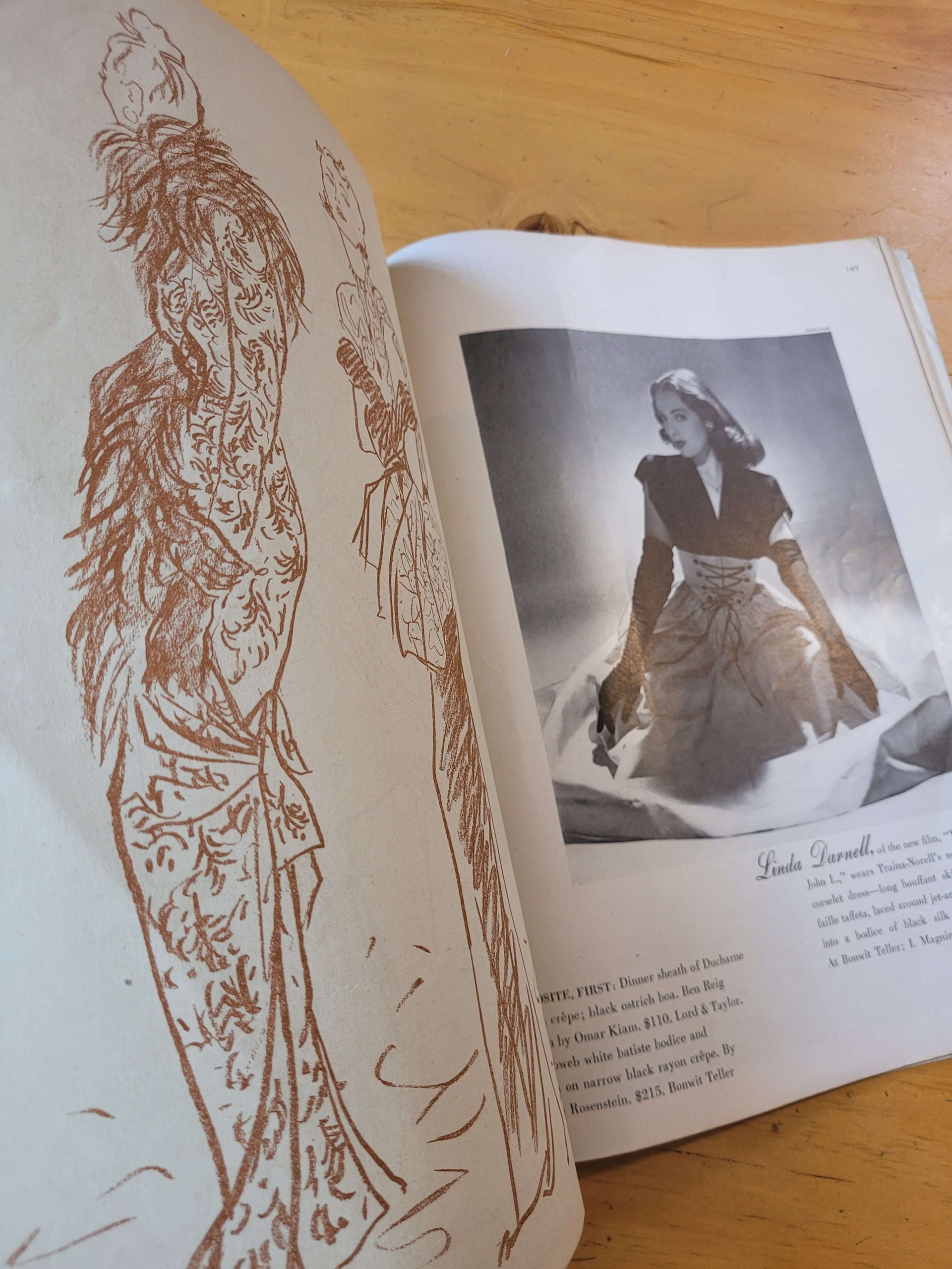 Revista VOGUE febrero 1945 -Especial AMERICANA- - Imagen 6