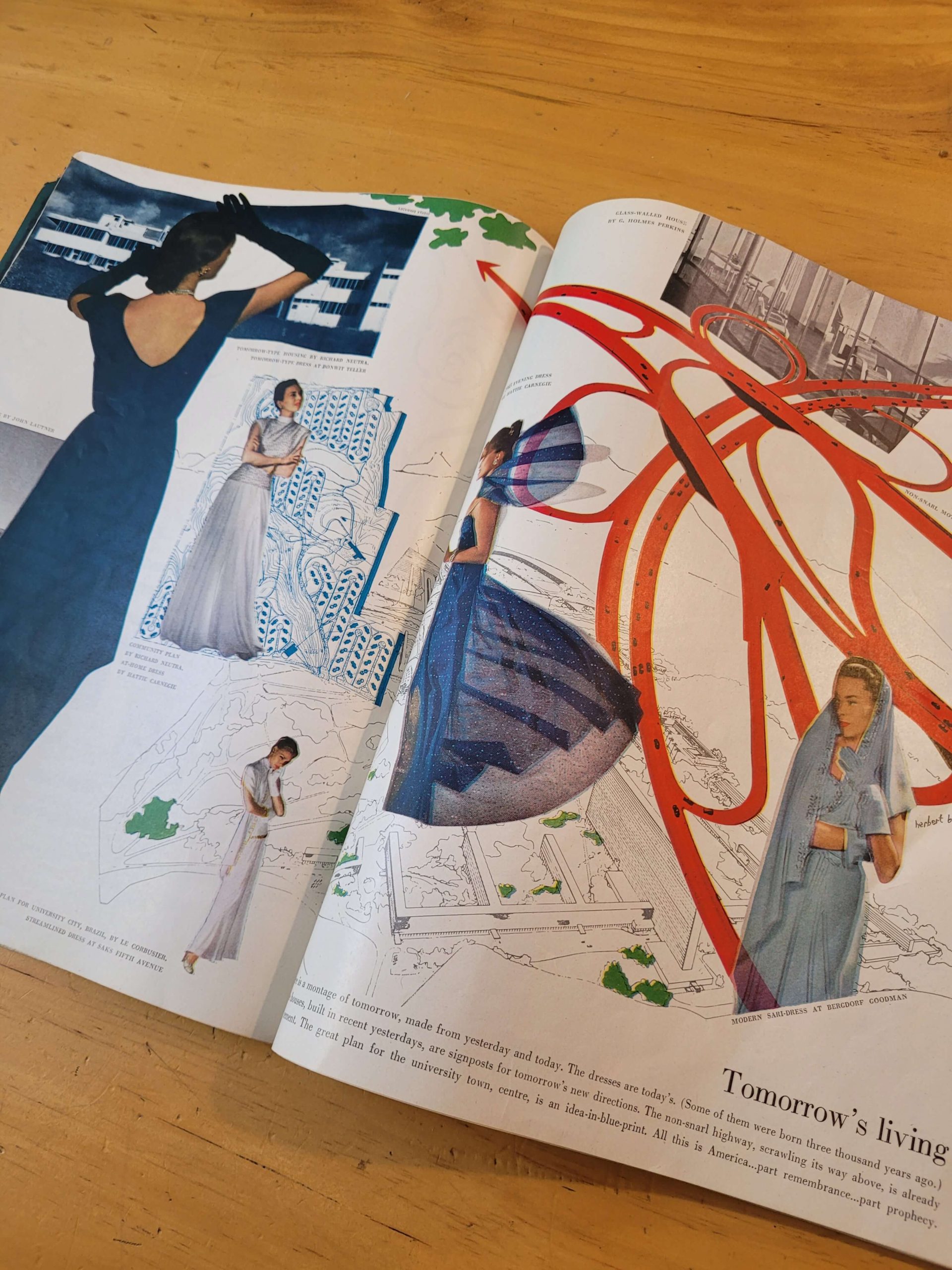 Revista VOGUE febrero 1945 -Especial AMERICANA- - Imagen 9