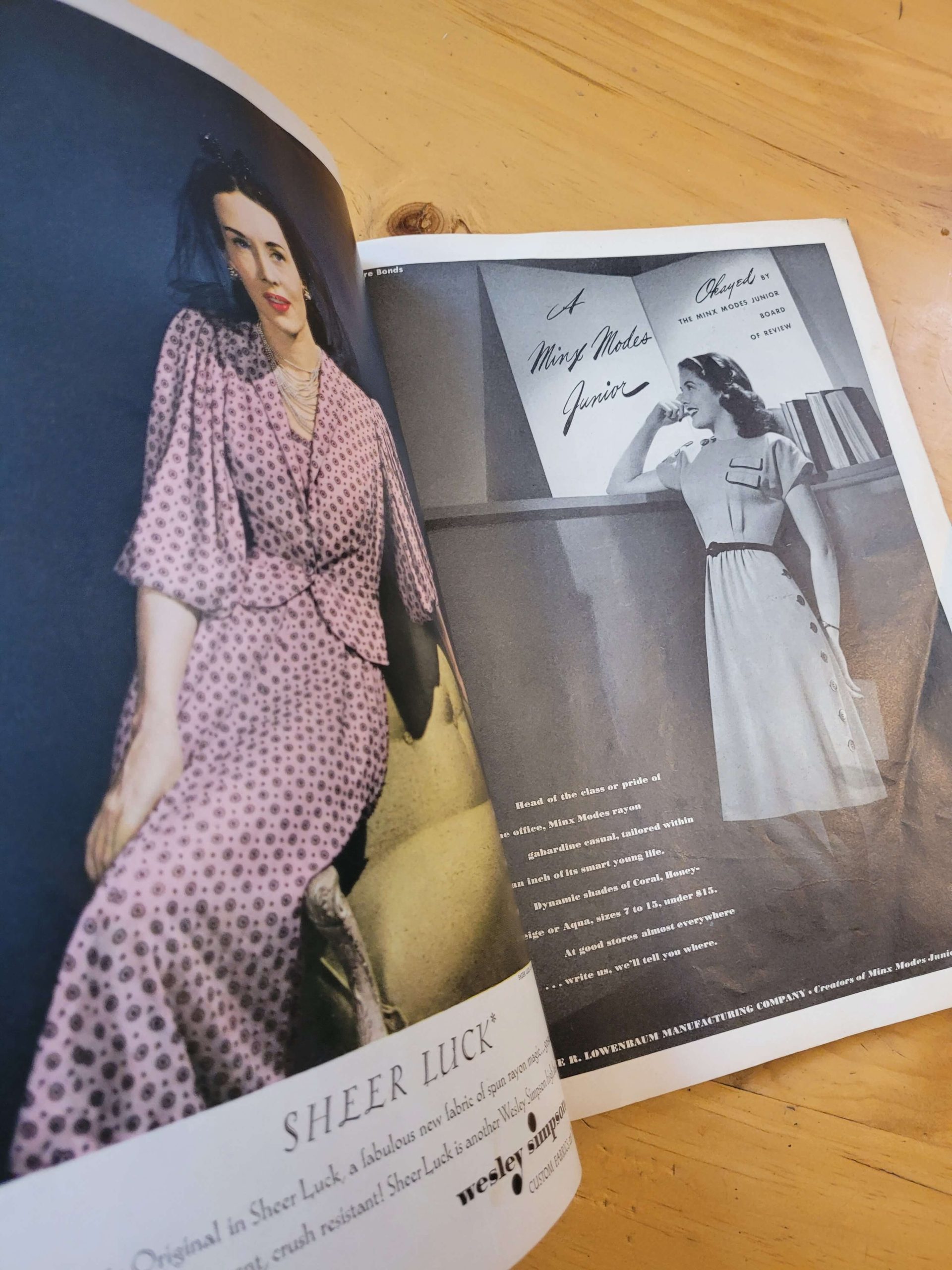 Revista VOGUE febrero 1945 -Especial AMERICANA- - Imagen 14