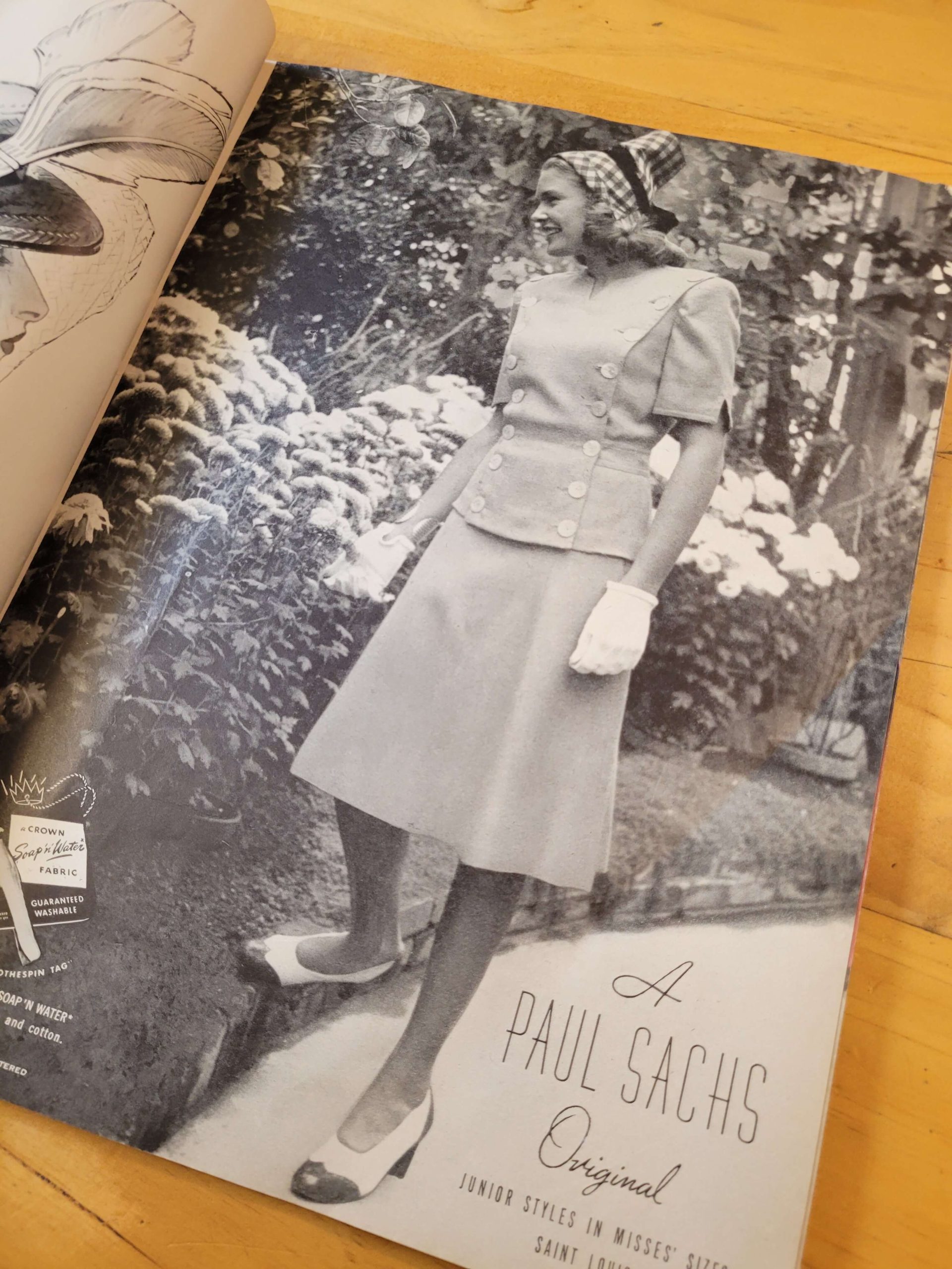 Revista VOGUE febrero 1945 -Especial AMERICANA- - Imagen 16