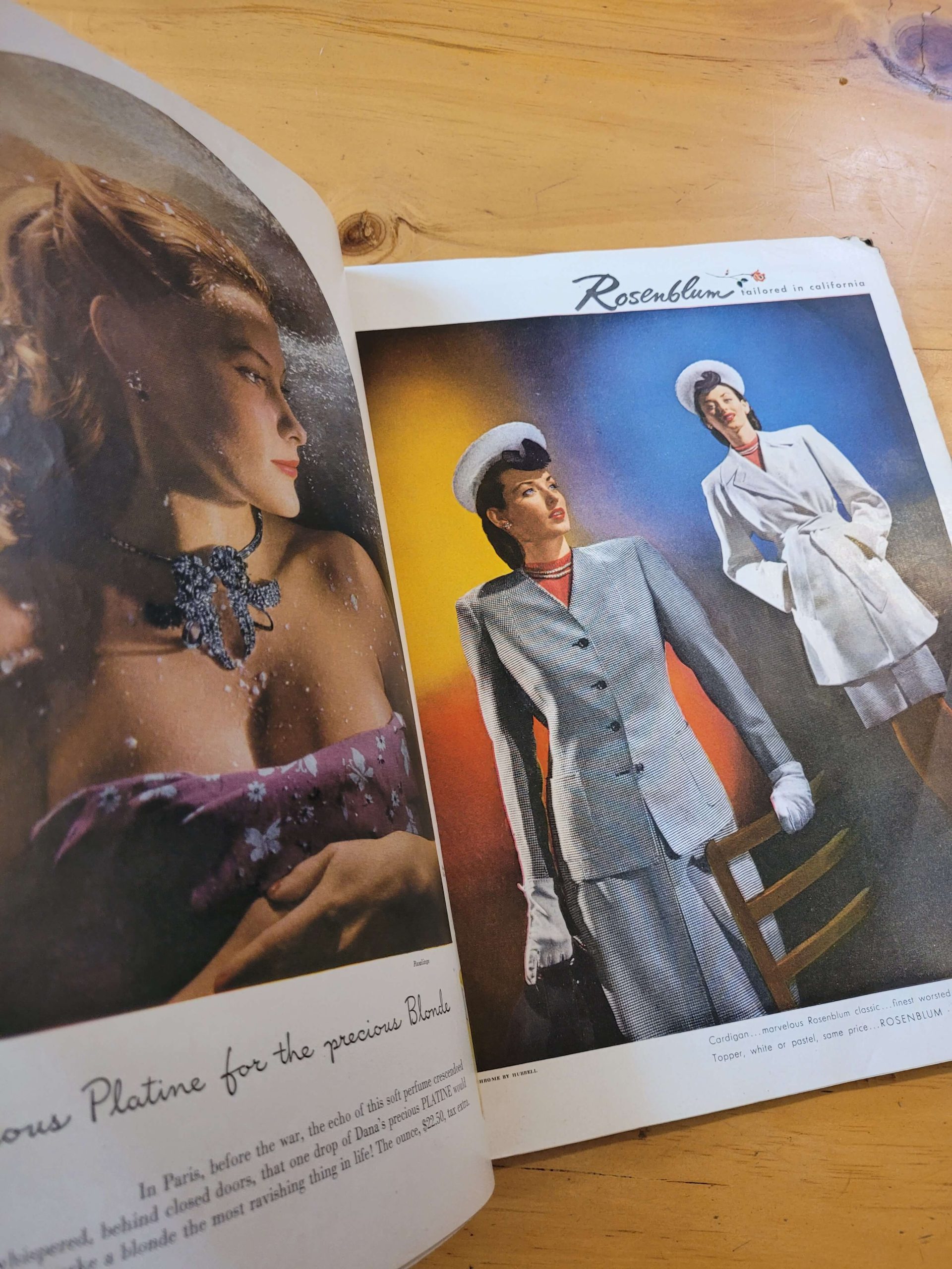 Revista VOGUE febrero 1945 -Especial AMERICANA- - Imagen 19