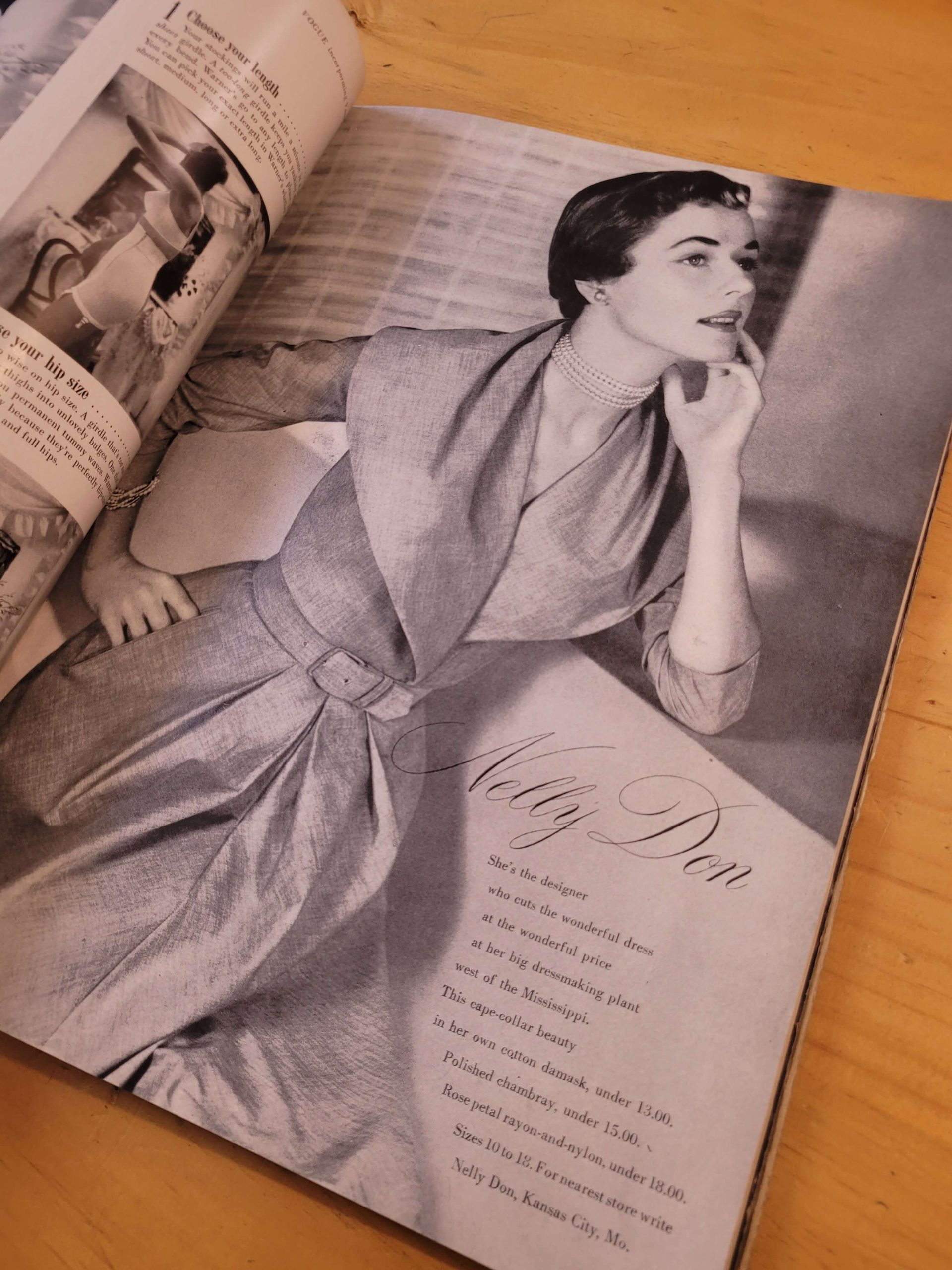 Revista VOGUE febrero 1950 -Especial AMERICANA- - Imagen 17