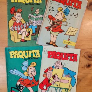 Pack PAQUITA años 60s (x4)