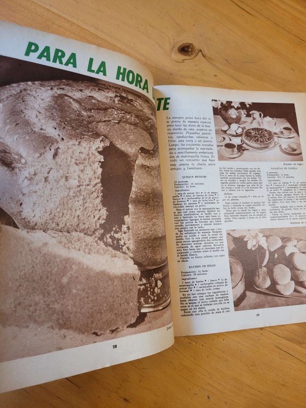 Pack revistas SABER COMER… Y VIVIR MEJOR n°2, años 60s/70s (x5)