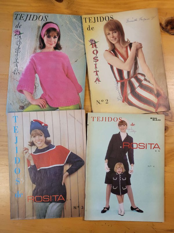 Pack ROSITA -Especiales TEJIDOS de ROSITA- (x4)