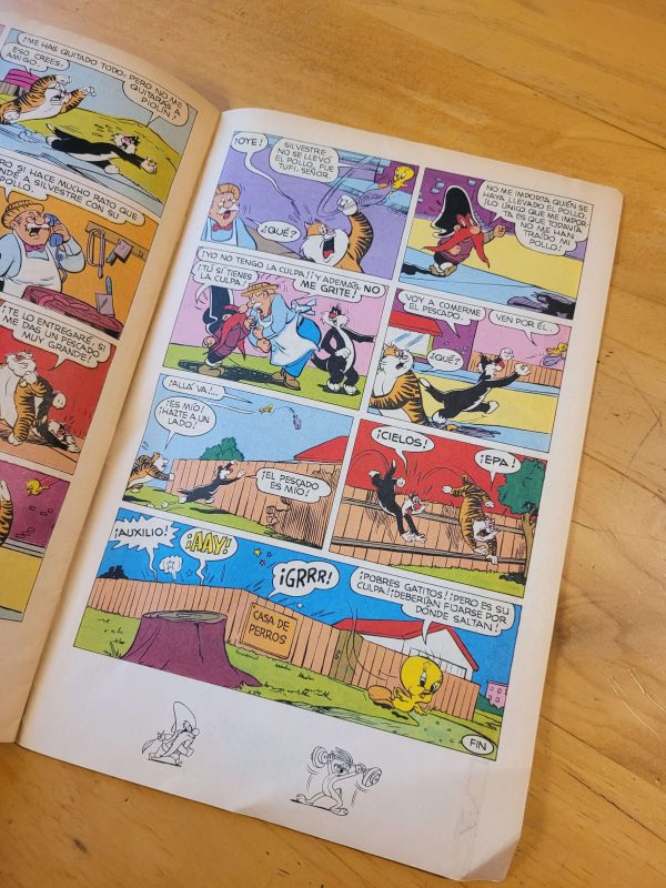 Pack revistas WARNER BROTHERS -Piolín y Silvestre / Porky- (x4)