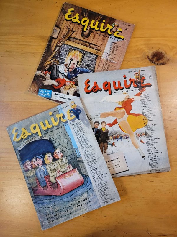Pack ESQUIRE años 40s -post guerra- (x3)
