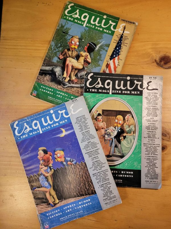 Pack ESQUIRE años 40s -Durante guerra- (x3)