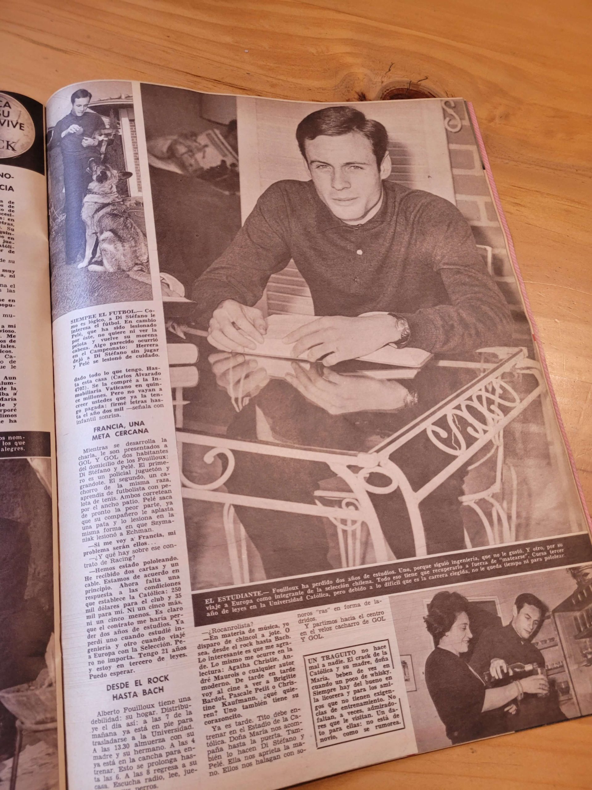 (1962) Revista Gol y Gol: Especial mundial de 1962 “Los 11 chilenos de la hazaña” - Imagen 14