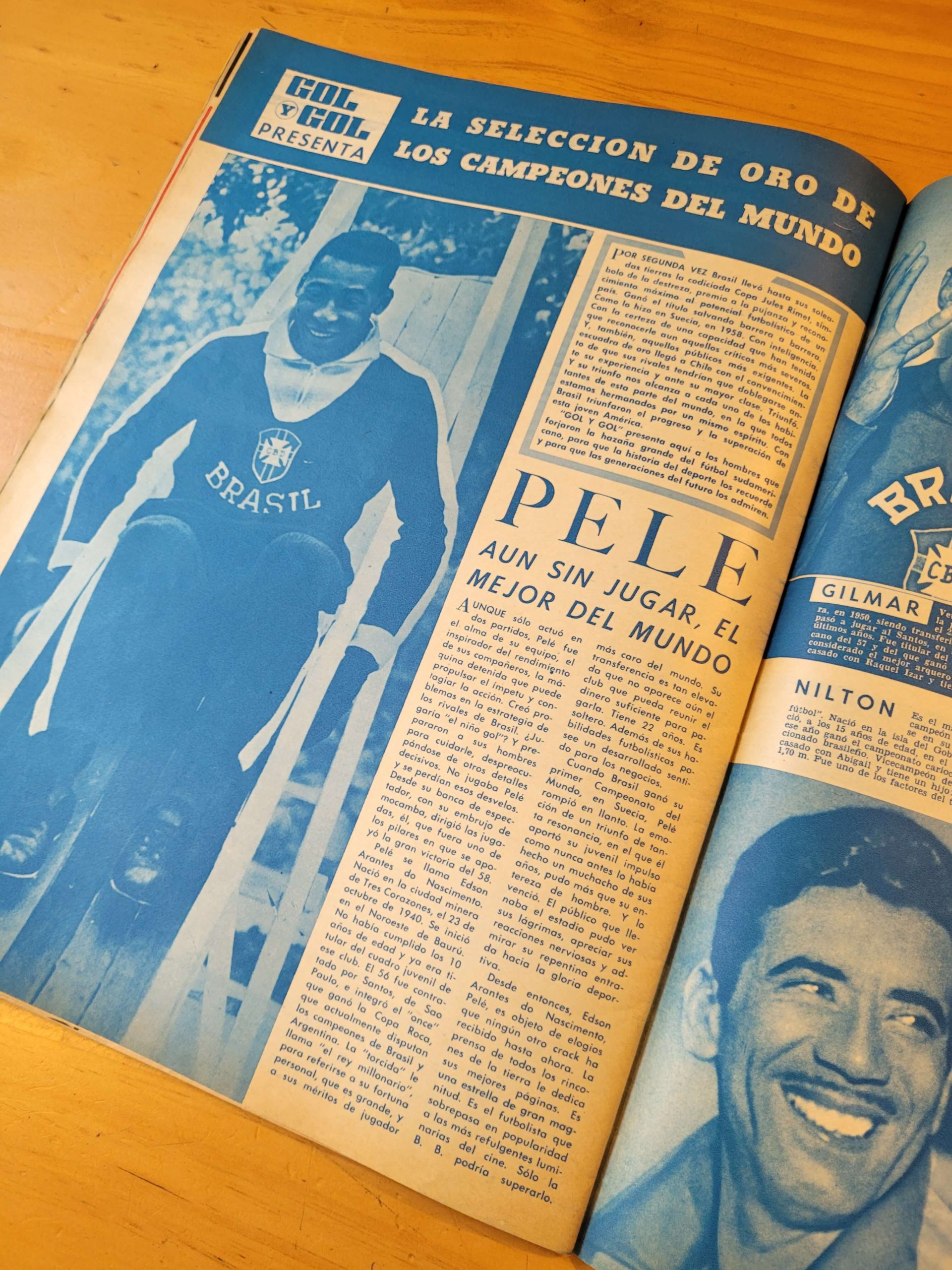 (1962) Revista Gol y Gol: Especial mundial de 1962 “Los 11 chilenos de la hazaña” - Imagen 17