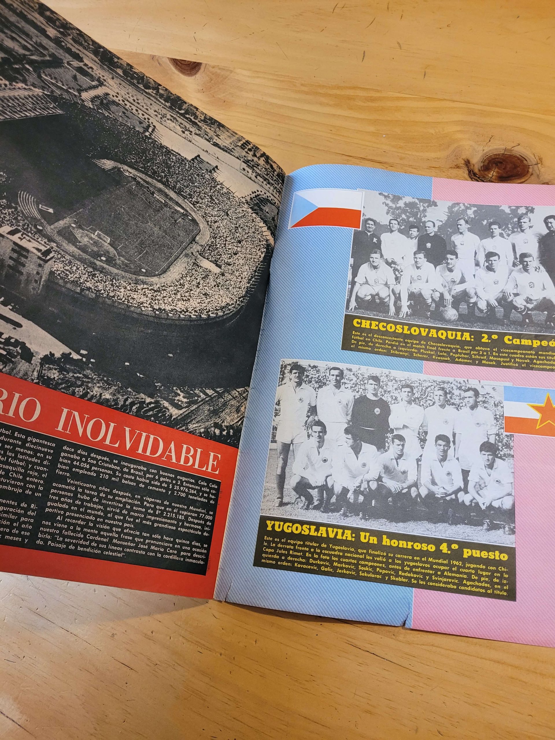 (1962) Revista Gol y Gol: Especial mundial de 1962 “Los 11 chilenos de la hazaña” - Imagen 20