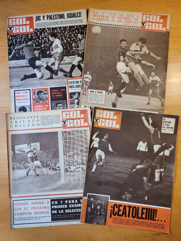 Pack GOL Y GOL -Universidad Católica 1966- (x4)