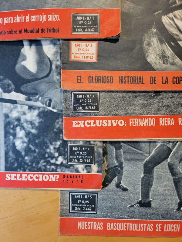 Pack GOL Y GOL -1eras 5 revistas de la colección- (x5)