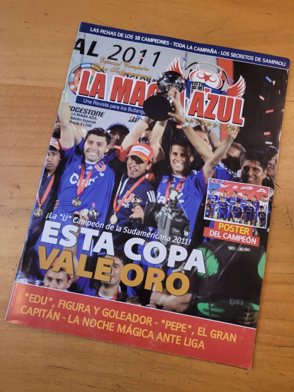 Revista LA MAGIA AZUL Especial campeón Copa Sudamericana 2011