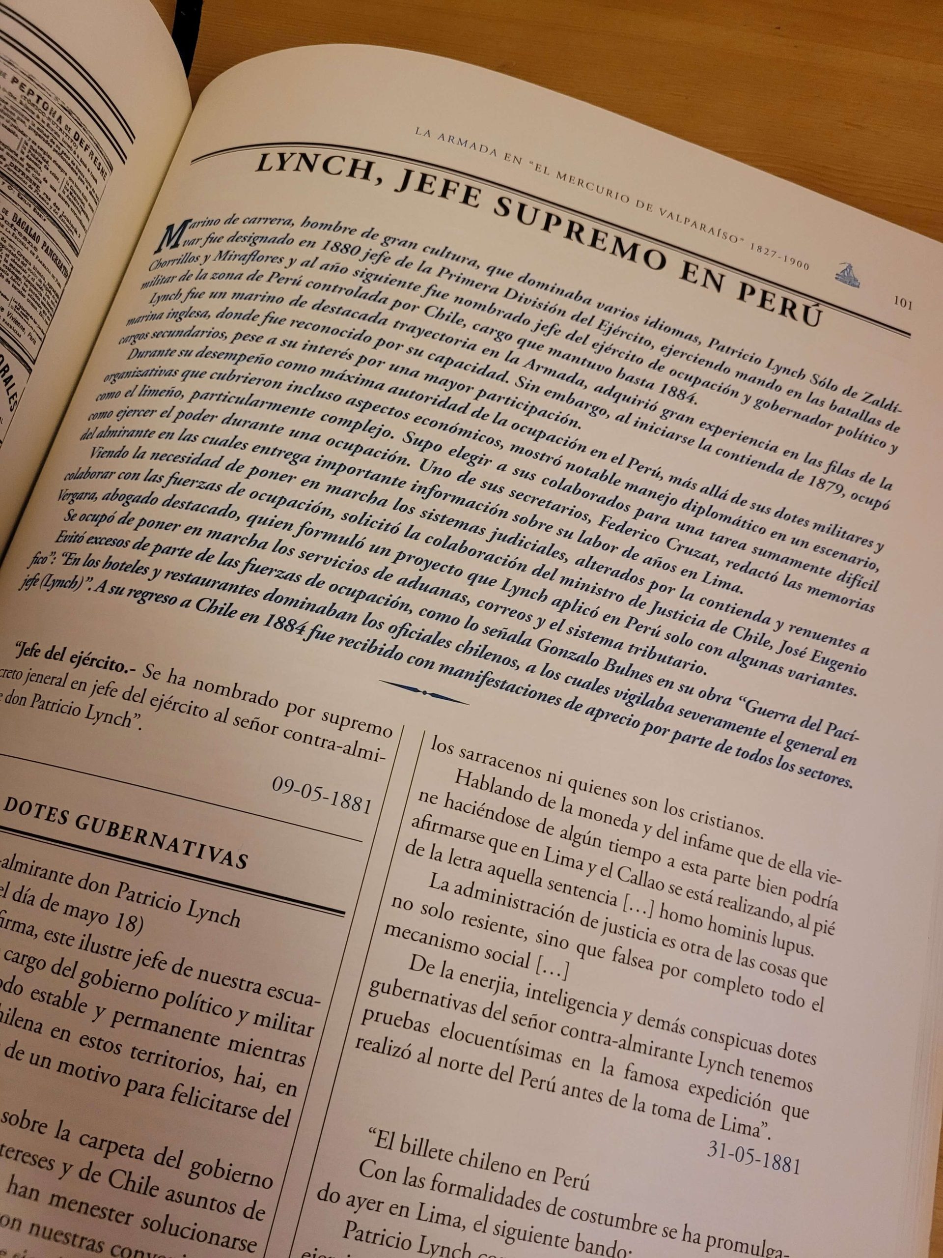 Libro LA ARMADA EN EL MERCURIO DE VALPARAISO 1827-1900 (2012) - Imagen 14
