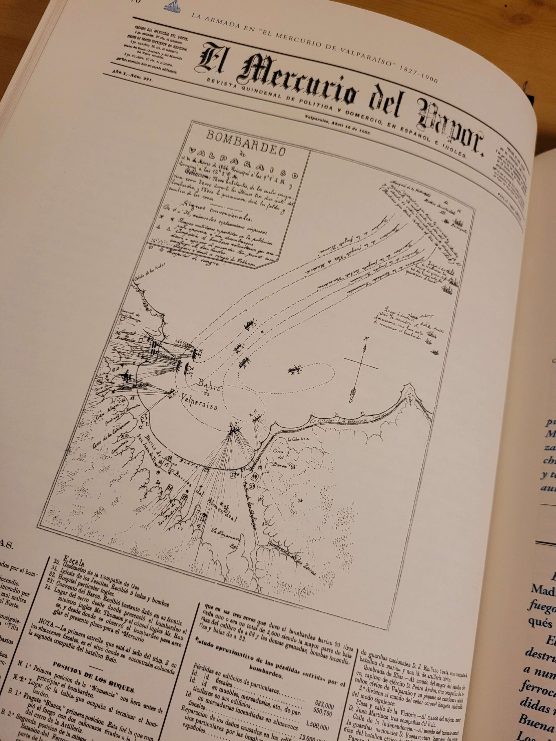 Libro LA ARMADA EN EL MERCURIO DE VALPARAISO 1827-1900 (2012) - Imagen 15