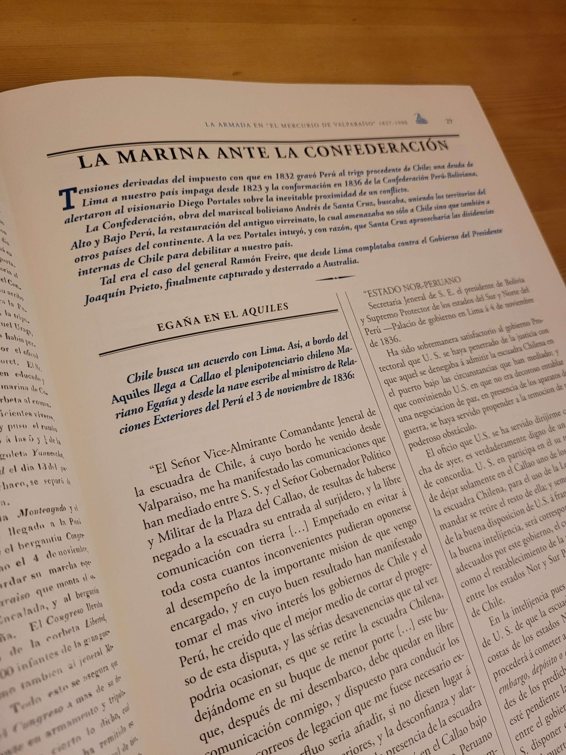 Libro LA ARMADA EN EL MERCURIO DE VALPARAISO 1827-1900 (2012) - Imagen 21