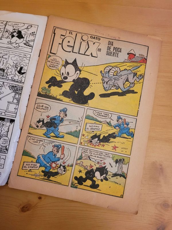 Pack EL GATO FELIX, -1966- (x4)