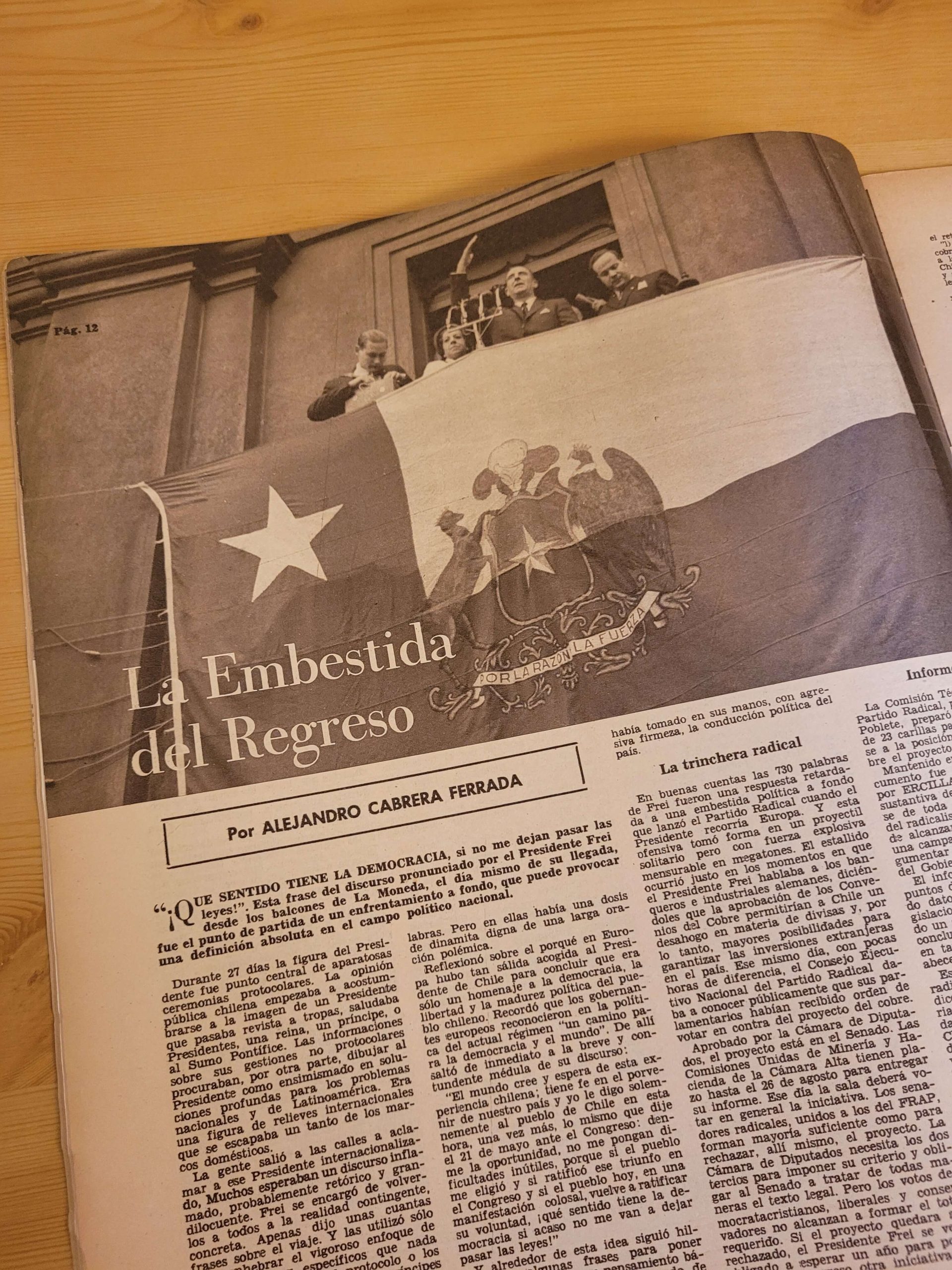 Pack ERCILLA años 60s -Gobierno Frei Montalva- (x4) - Imagen 7