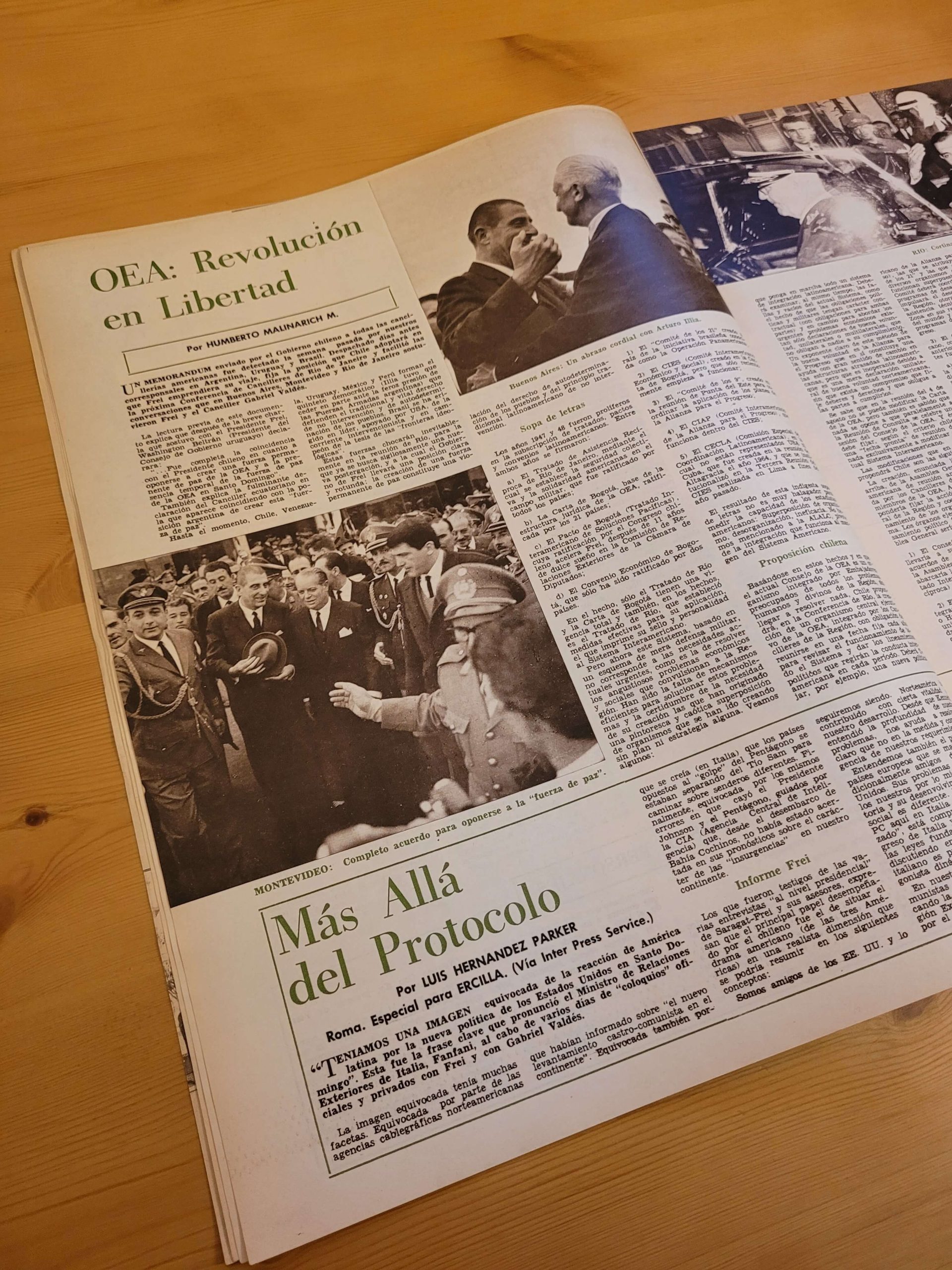 Pack ERCILLA años 60s -Gobierno Frei Montalva- (x4) - Imagen 14