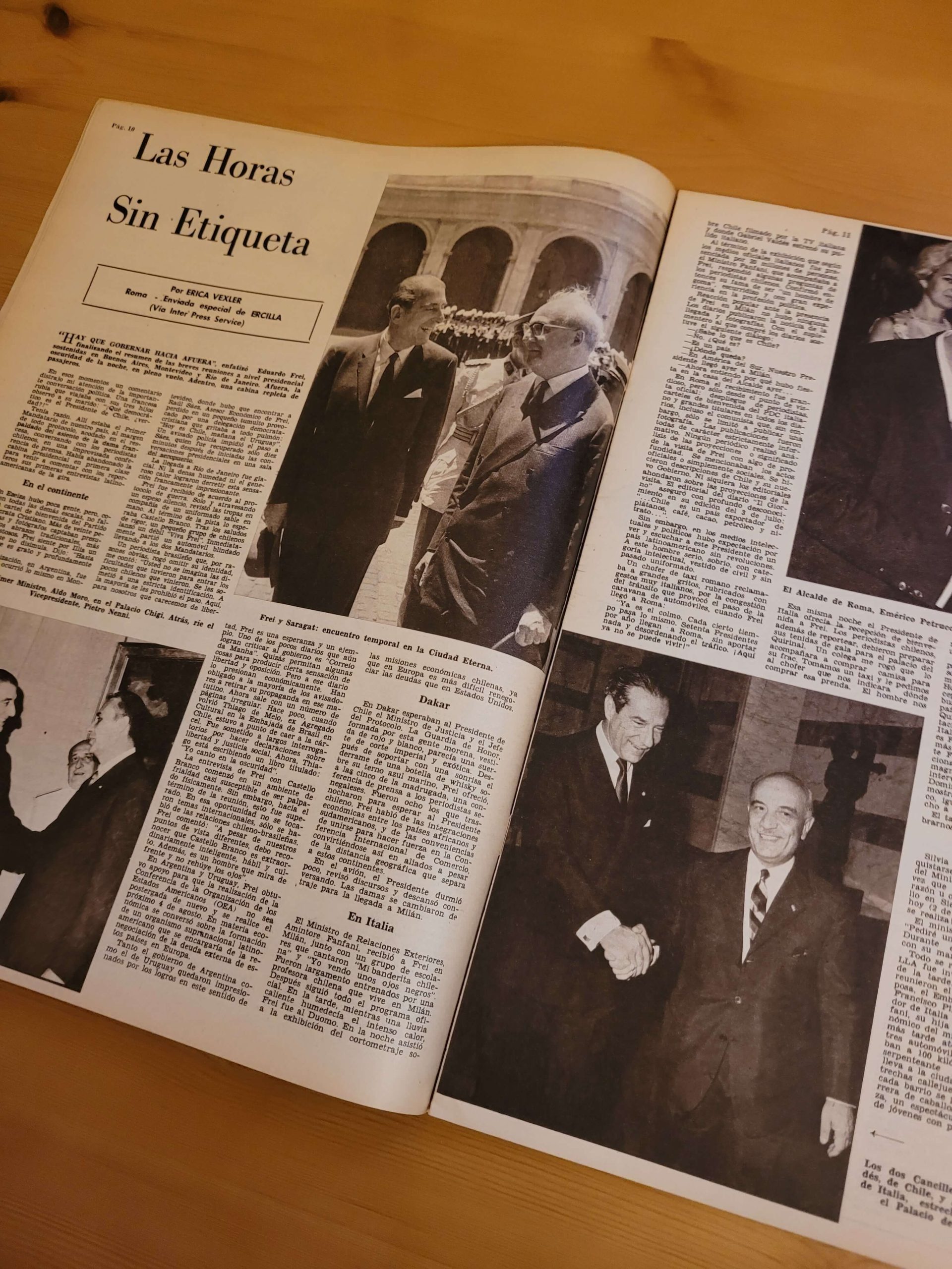 Pack ERCILLA años 60s -Gobierno Frei Montalva- (x4) - Imagen 12