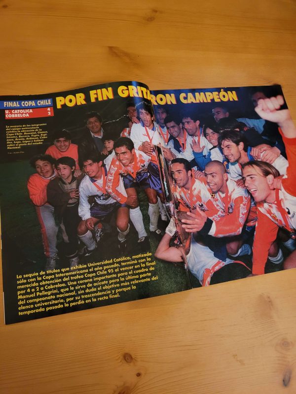 Pack DON BALON U. Católica Campeón Copa Chile 1995 y Torneo Nacional 1997 (x2)