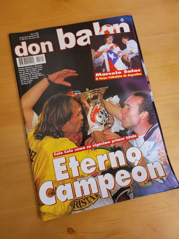 Revista DON BALÓN Colo Colo campeón 1997