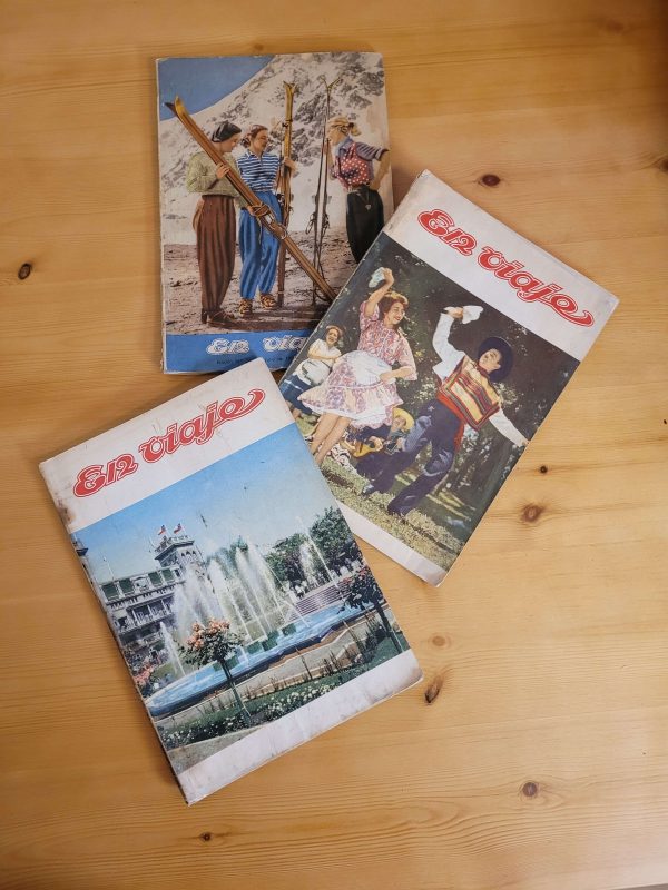 Pack revista EN VIAJE, -De Ferrocarriles del Estado- años 50s y 60s (x3)