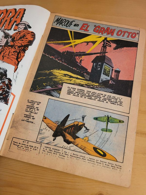 Pack AGENTE SILENCIO, años 60s (x4)