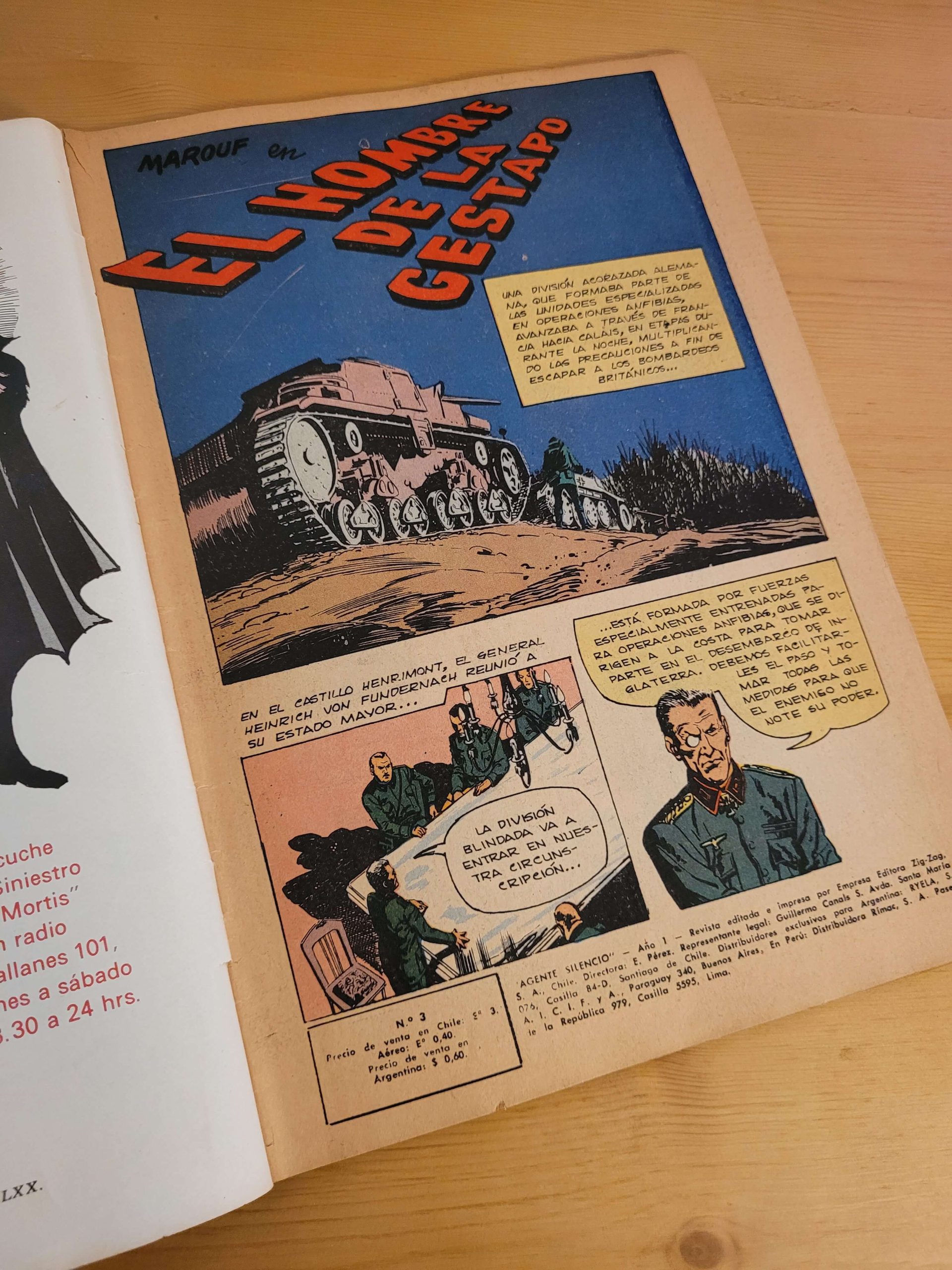 Pack AGENTE SILENCIO, años 60s (x4) - Imagen 6