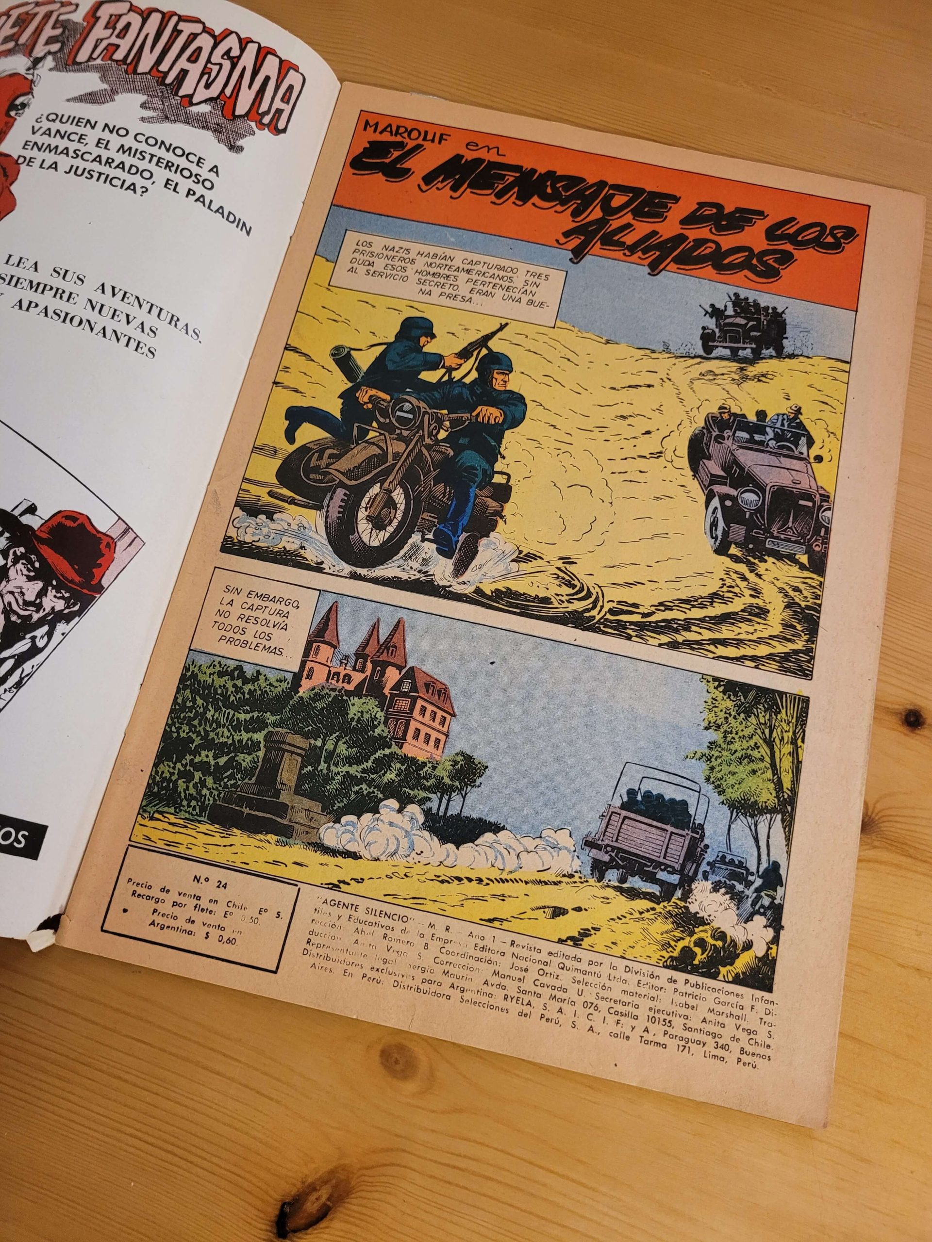 Pack AGENTE SILENCIO, años 60s (x4) - Imagen 11