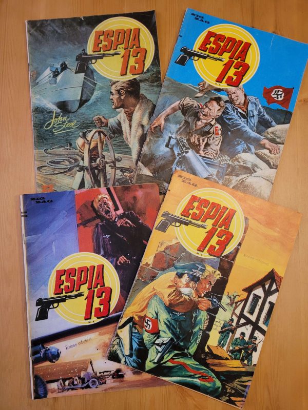 Pack revista ESPÍA 13 n°4 (x4)