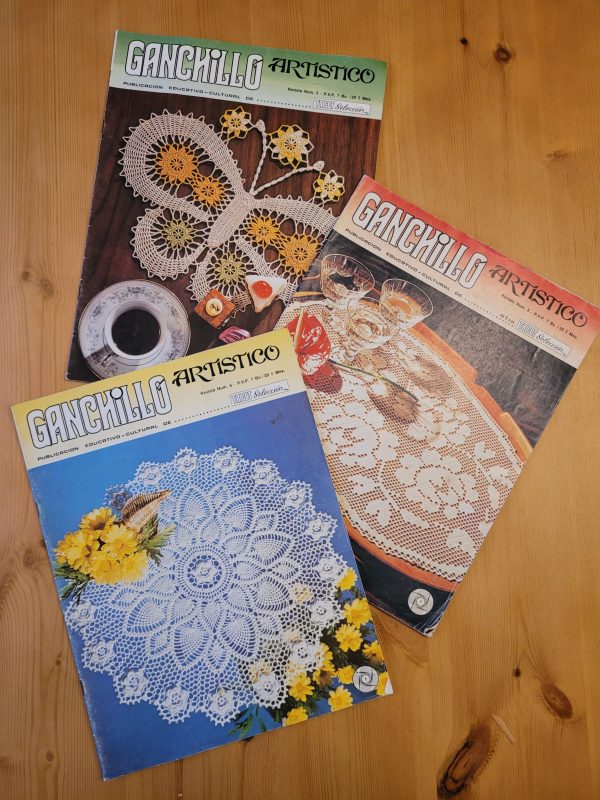 Pack GANCHILLO ARTISTICO -Crochet vintage- (años 70s-80s)