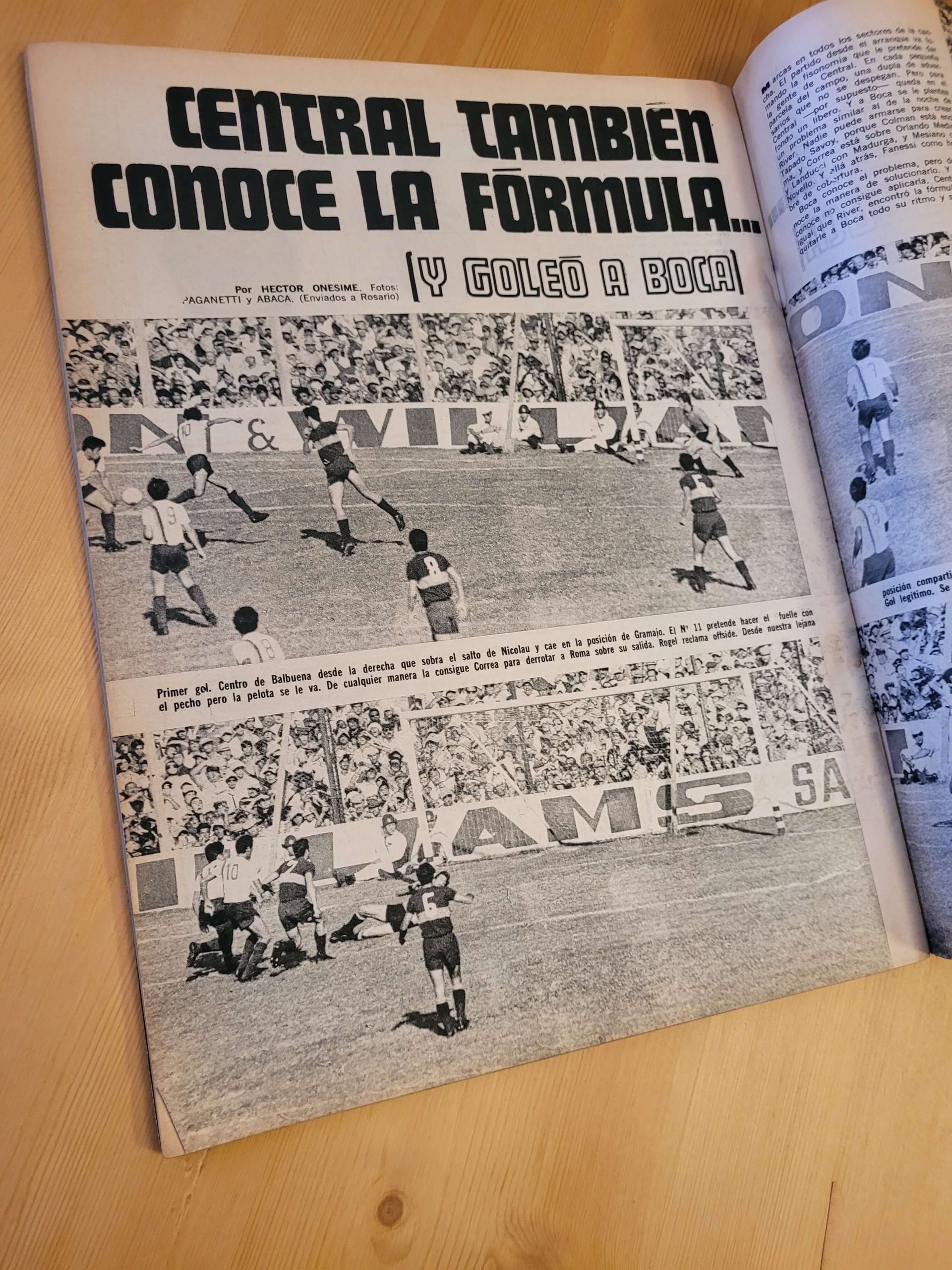 Pack El Gráfico Argentina, años 70s -Portadas River- (x3) - Imagen 4