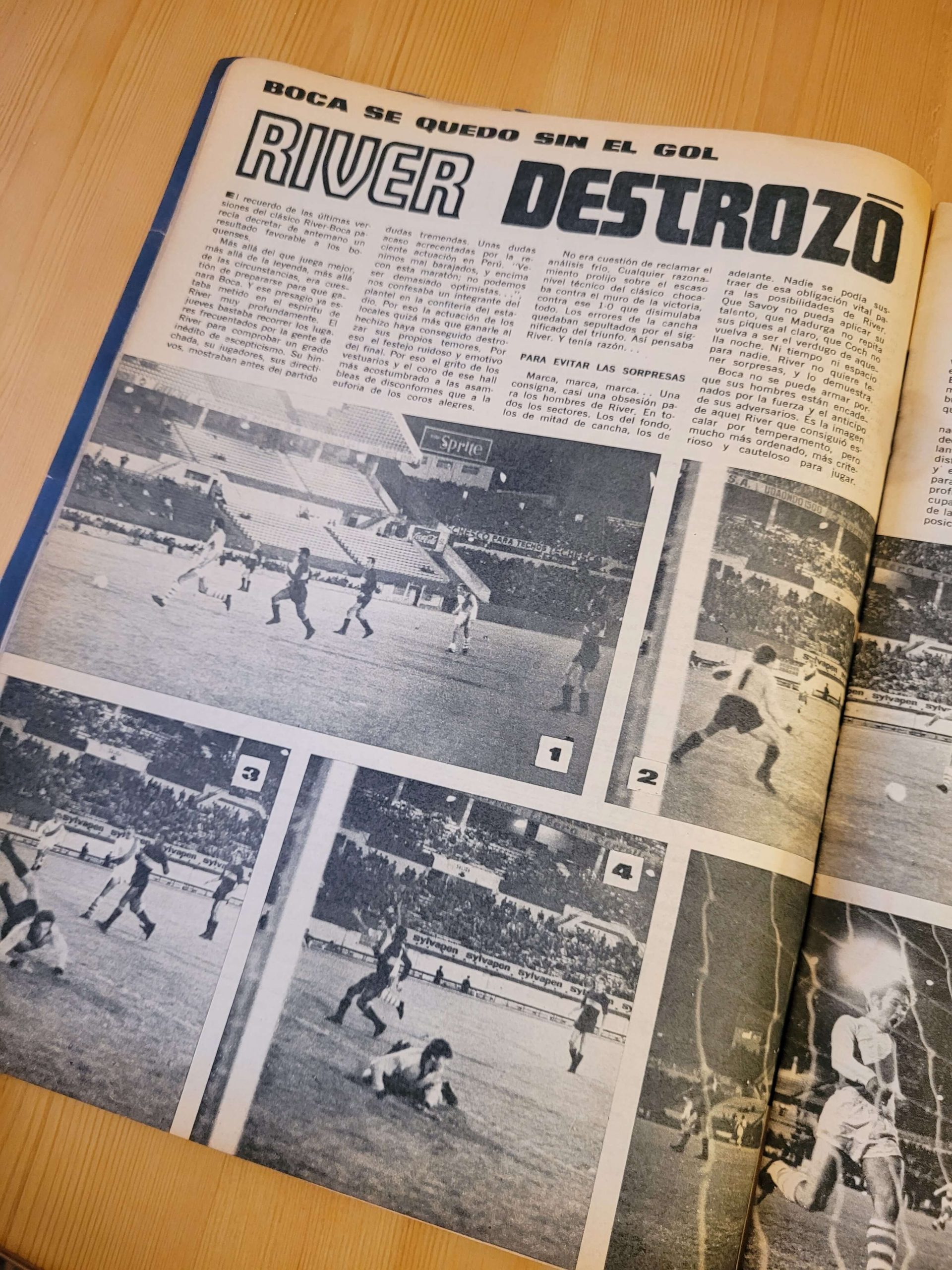Pack El Gráfico Argentina, años 70s -Portadas River- (x3) - Imagen 12