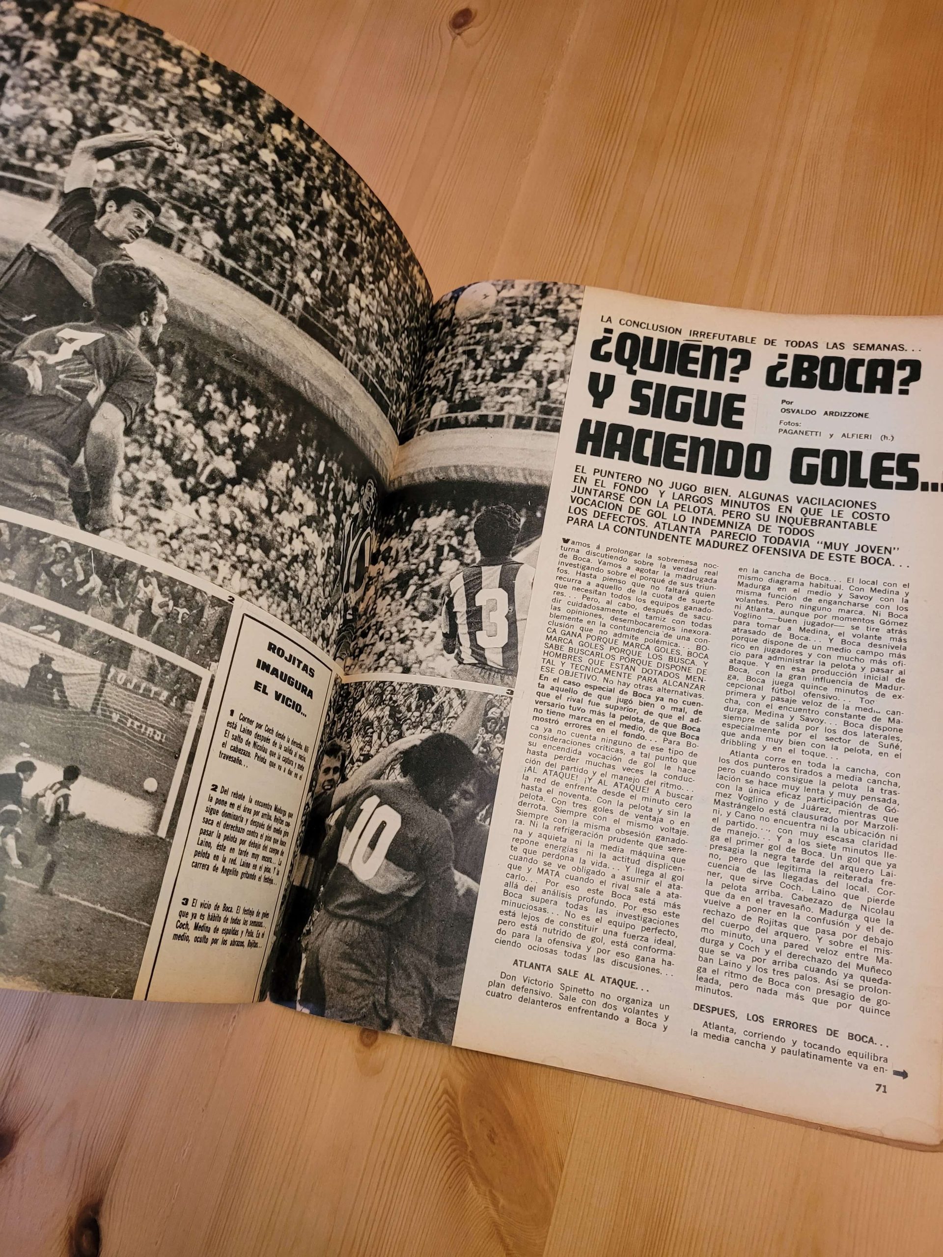 Pack El Gráfico Argentina, años 70s -Portadas River- (x3) - Imagen 9