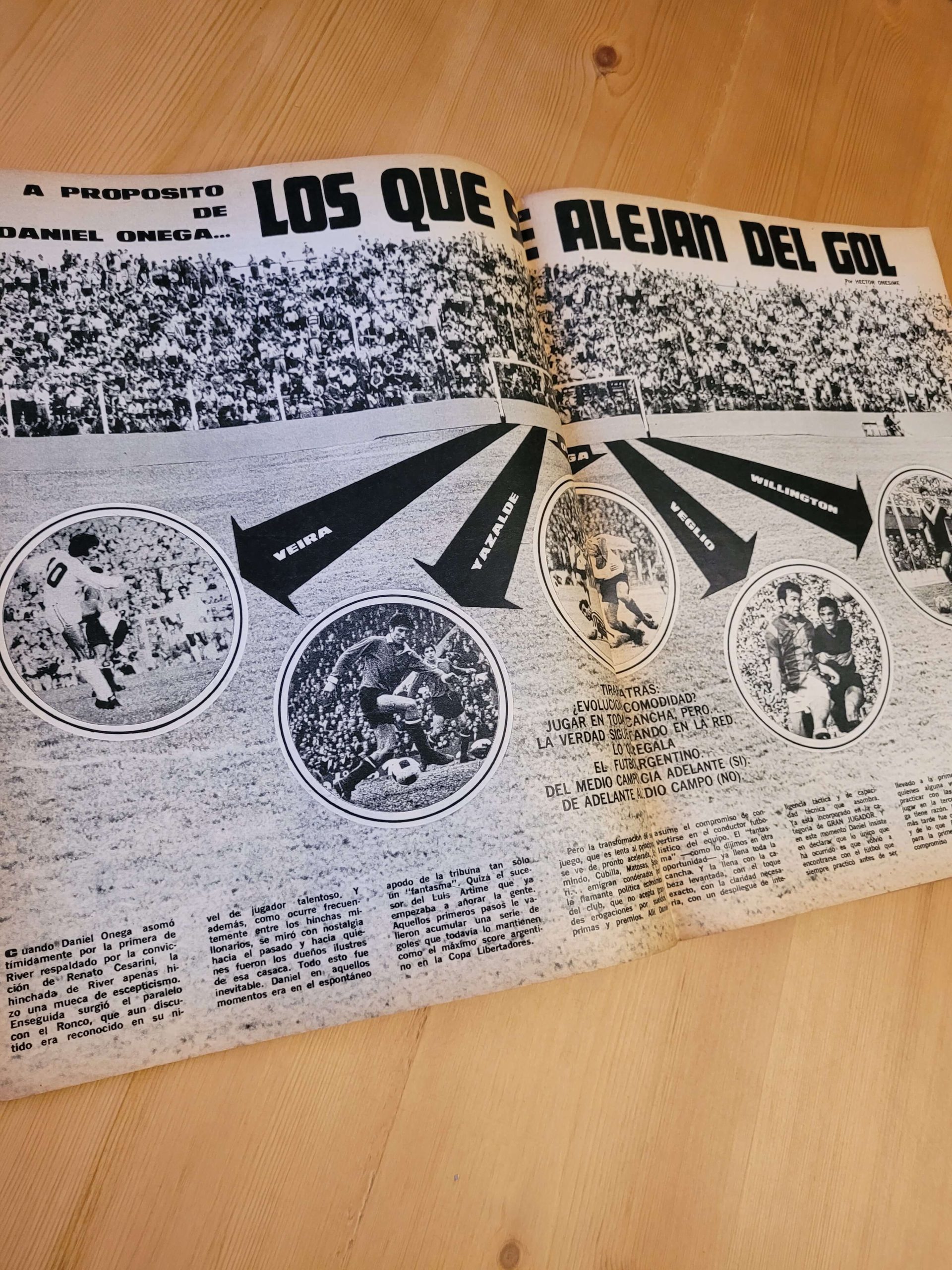 Pack El Gráfico Argentina, años 70s -Portadas River- (x3) - Imagen 10