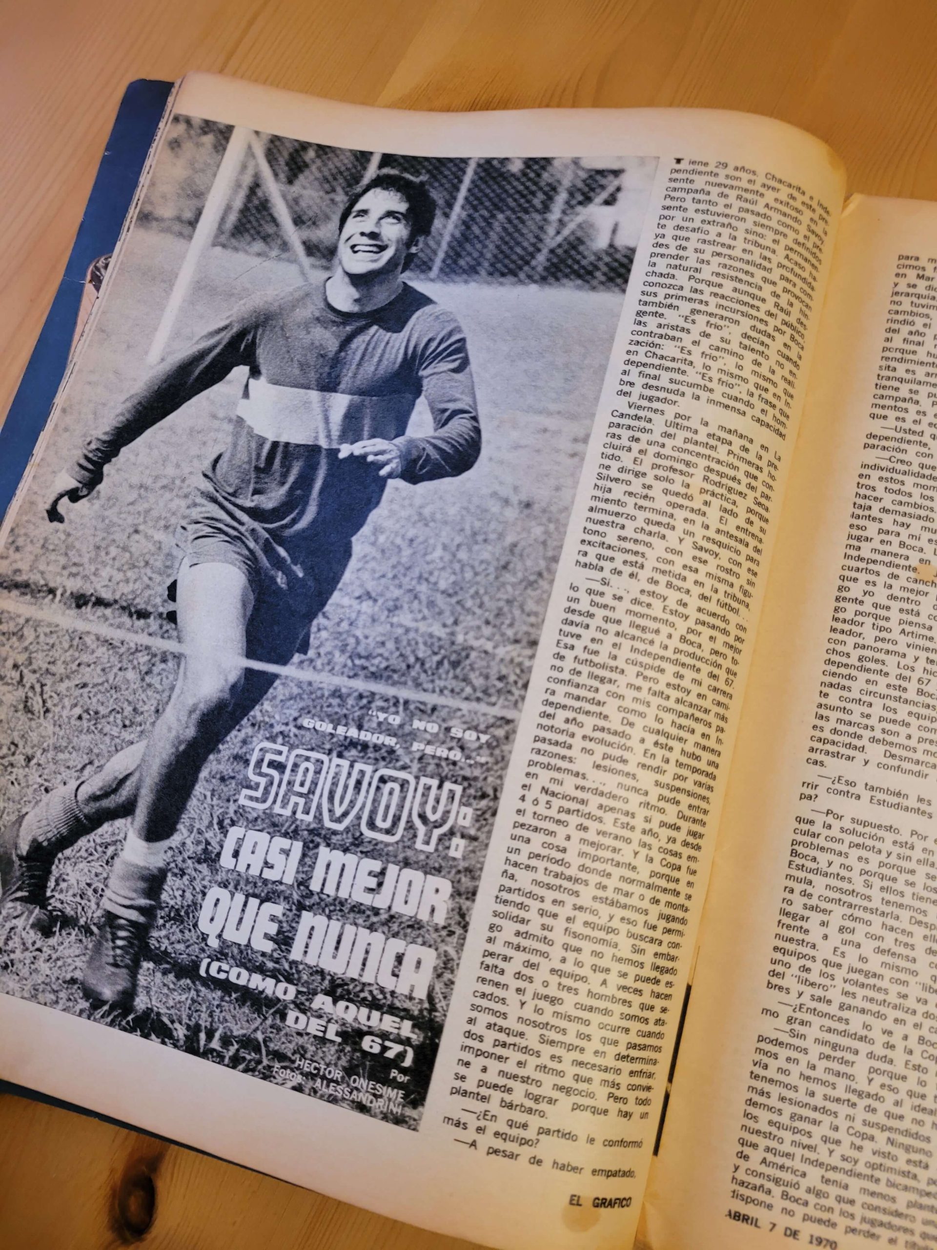 Pack El Gráfico Argentina, años 70s -Portadas River- (x3) - Imagen 11