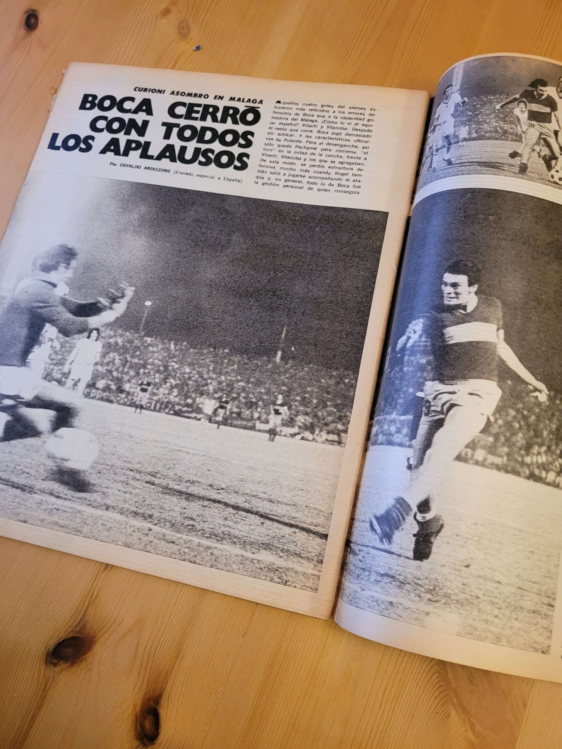 Pack El Gráfico Argentina años 70s -Boca y River- (x4) - Imagen 7