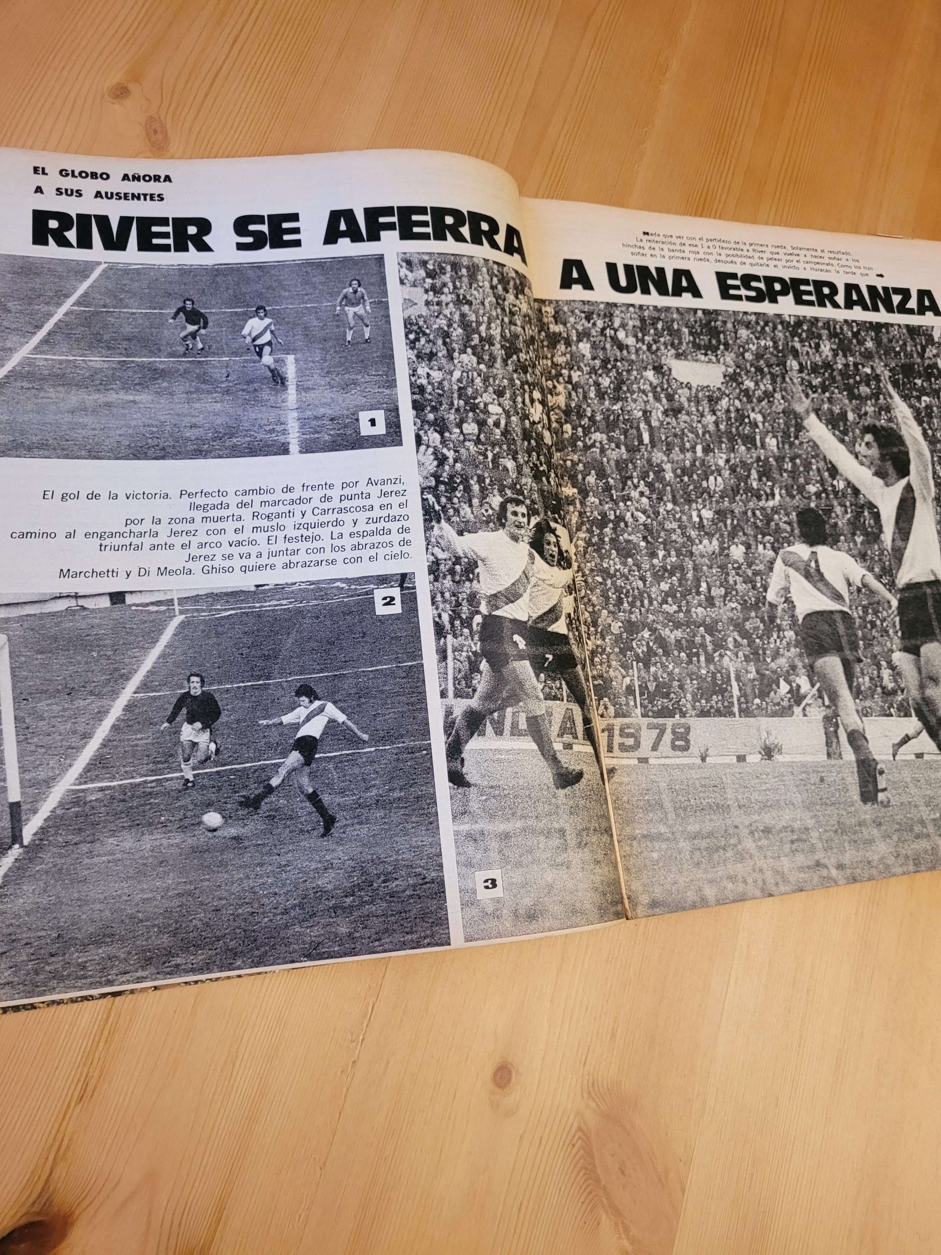 Pack El Gráfico Argentina años 70s -Boca y River- (x4) - Imagen 2