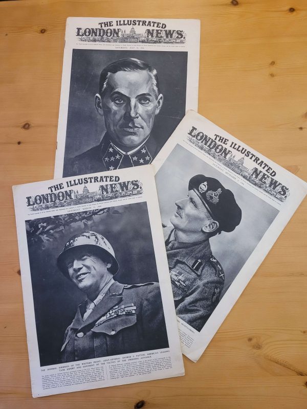 Pack THE ILLUSTRATED LONDON NEWS n°3, principios años 40s (x3)