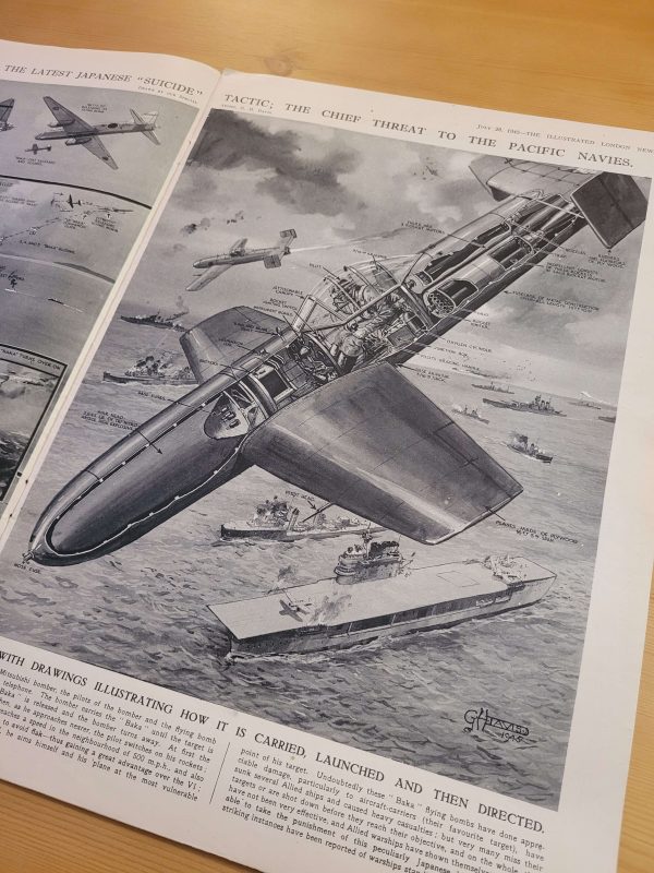 Pack THE ILLUSTRATED LONDON NEWS n°2, principios años 40s (x5)