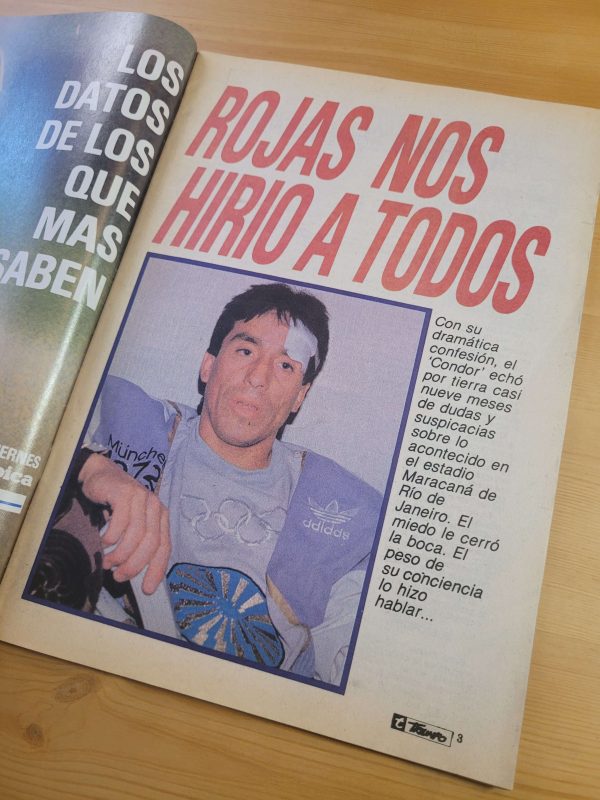 Pack TRIUNFO -Escándalo de Condor Rojas en Brasil- 1989 (x3)