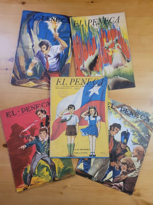 Pack revista EL PENECA años 50s (x5)