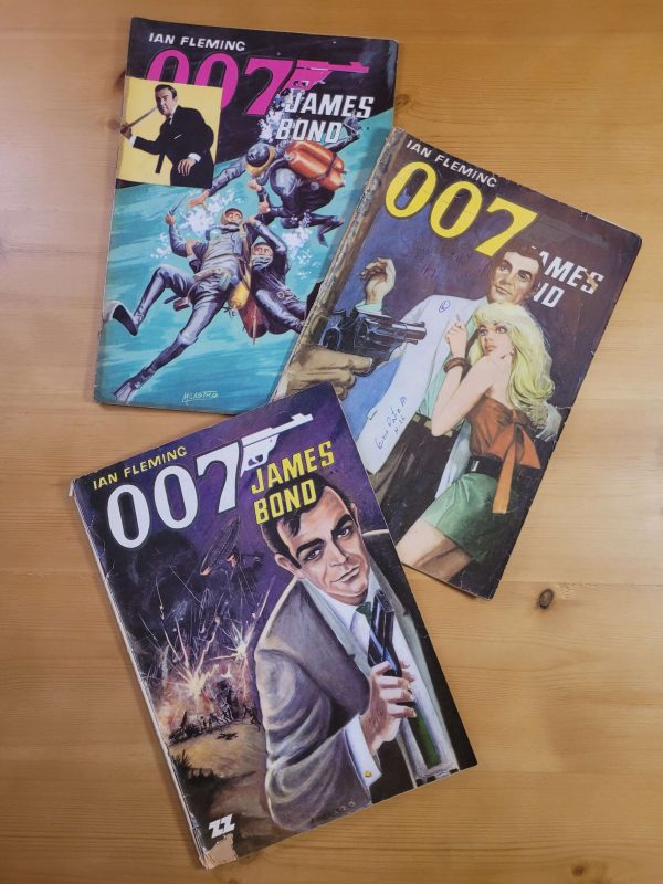Pack JAMES BOND 007, años 60s (x3)