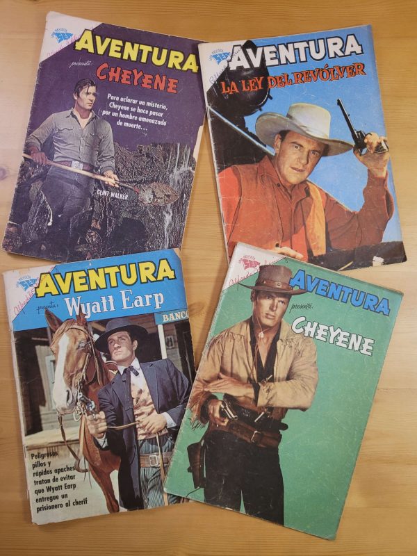 Pack AVENTURA años 60s (x4)