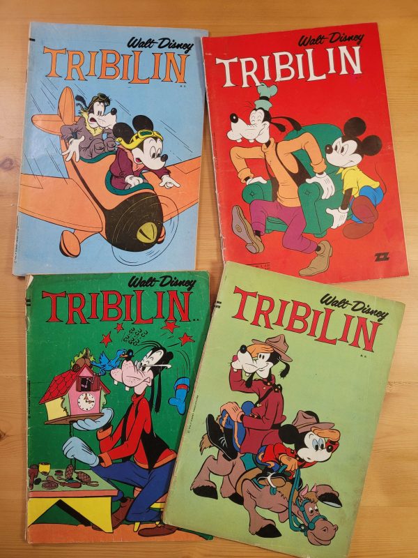 Pack TRIBILIN, años 60s (x4)